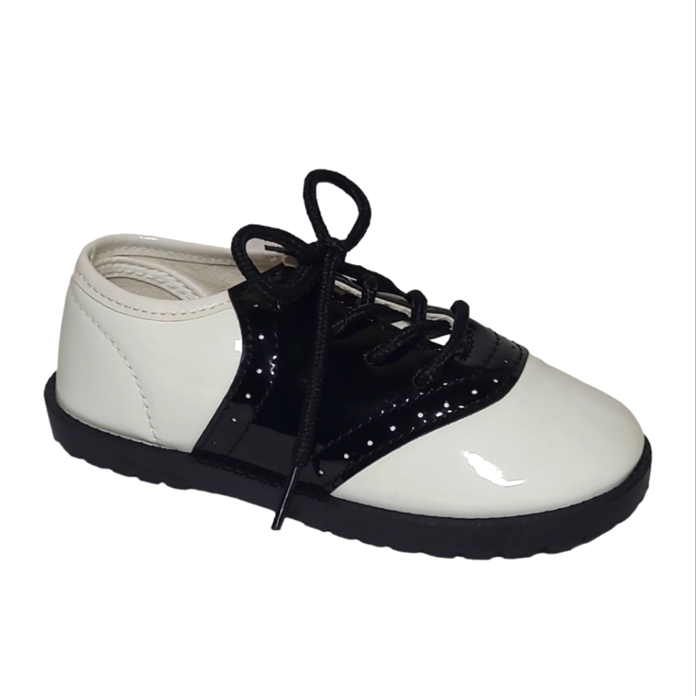 Pitter Patter Toddler Boy Saddle Shoes